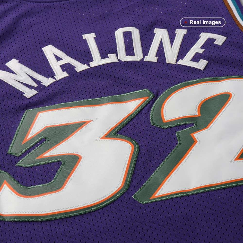 Utah Jazz Karl Malone #32 Adidas Purple 1996/97 Swingman NBA Jersey-Pro Kit Vault | Brand New 26/27 Sports Jerseys